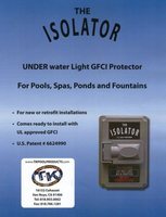 Miscellaneous TKISOLATOR POOL LIGHT J-BOX